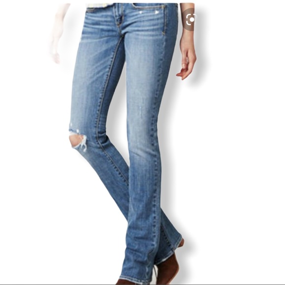 American Eagle Outfitters Denim - American Eagle Distressed Skinny Kick Boot Jeans 2